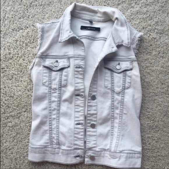 J Brand Jackets & Blazers - Jbrand light wash denim vest